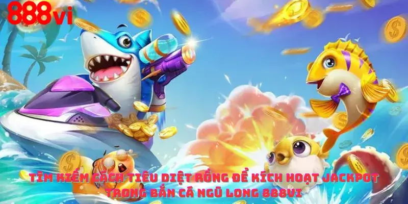 Tìm kiếm cách tiêu diệt Rồng để kích hoạt Jackpot trong Bắn cá Ngũ Long 888vi